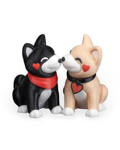 Sweetheart Pups – Coppia di Cani 3D