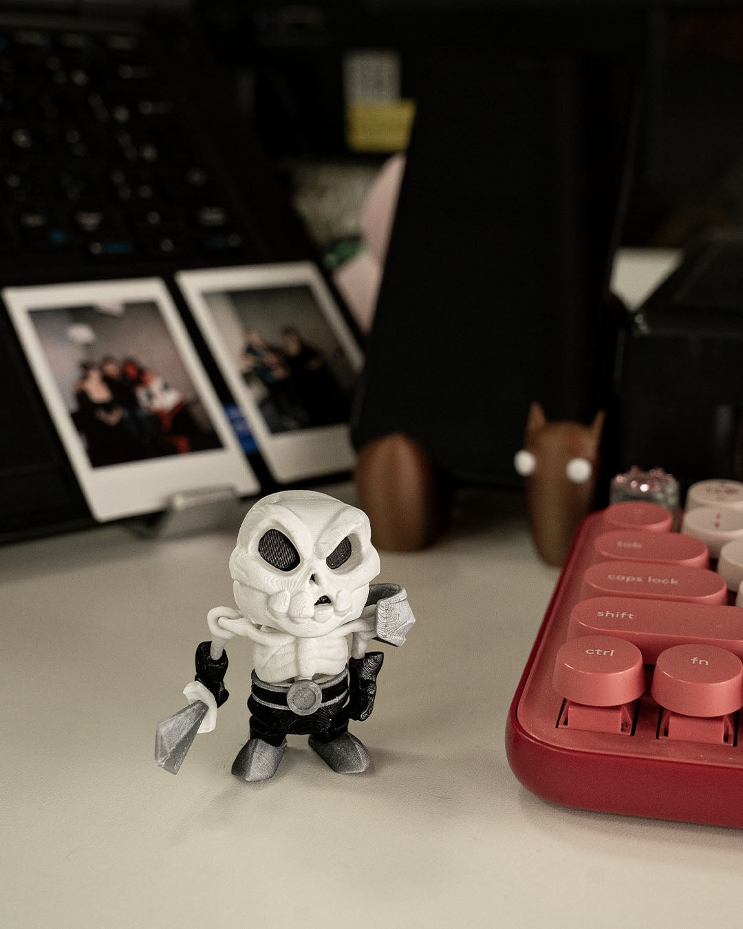 Portachiavi Scheletro Cavaliere