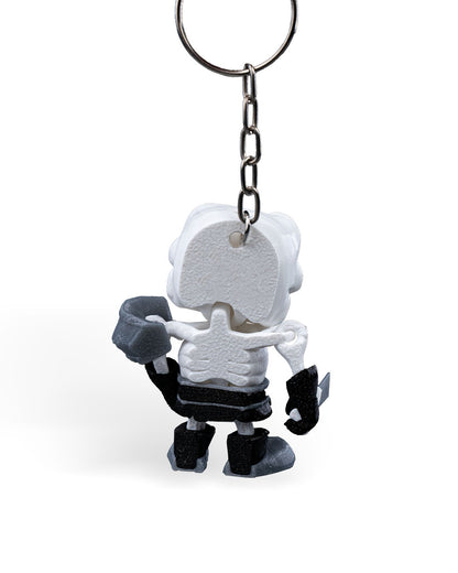 Portachiavi Scheletro Cavaliere