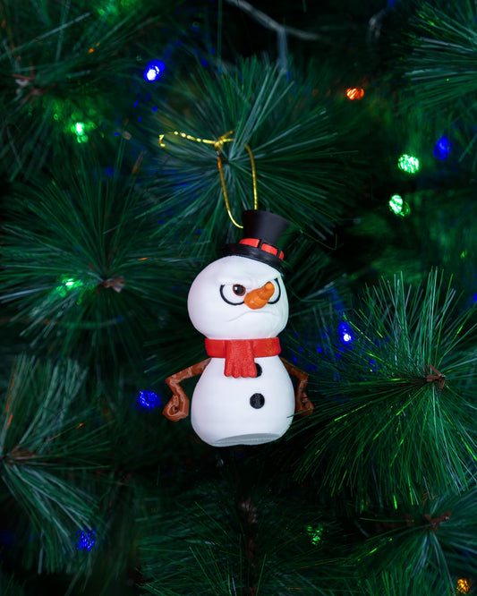 Pupazzo di Neve - Decorazione Albero