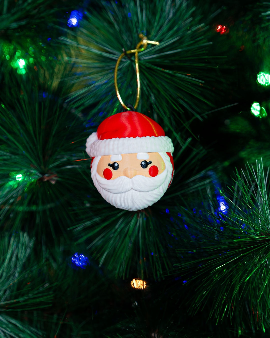 Pallina Babbo Natale - Decorazione Albero
