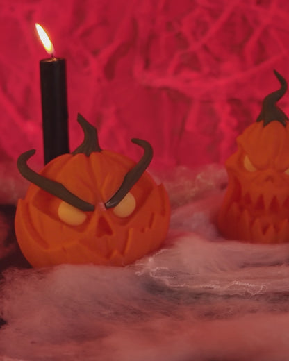 Trio di Zucche Demoniache 3D